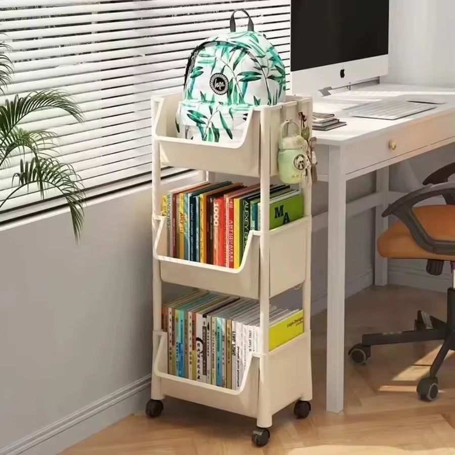 Storage Cart Snack Rack Multifunctional Storage Organizer Bathroom Accessories Cabinet Storage Rack Kitchen Home Storage Rack